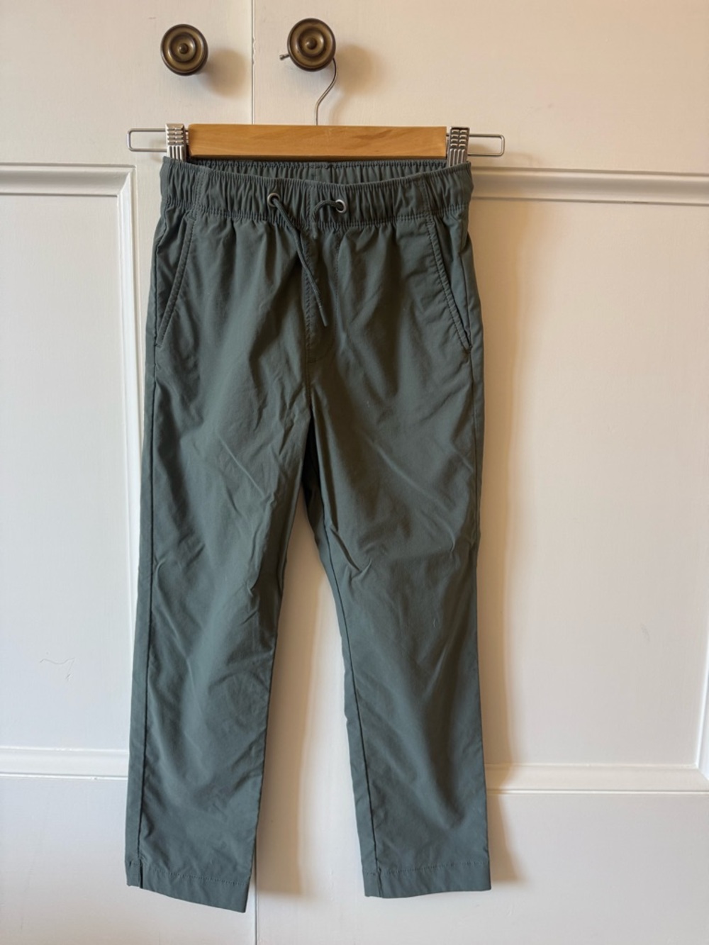 Crewcuts Olive Green Drawstring Casual Pants